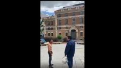 Captura del pol�mico v�deo del due�o de Casa Parrondo