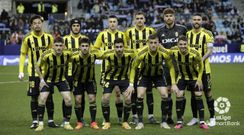 Once inicial del Oviedo en el partido en M�laga