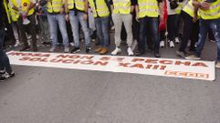 Más de 3.500 personas participaron el pasado viernes en una manifestación en contra del cierre de las pizarreras.