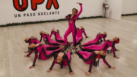 Toques flamencos en esta representacin en la academia de UPA
