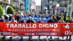 Manifestaciones delPrimero de Mayo en Vigo