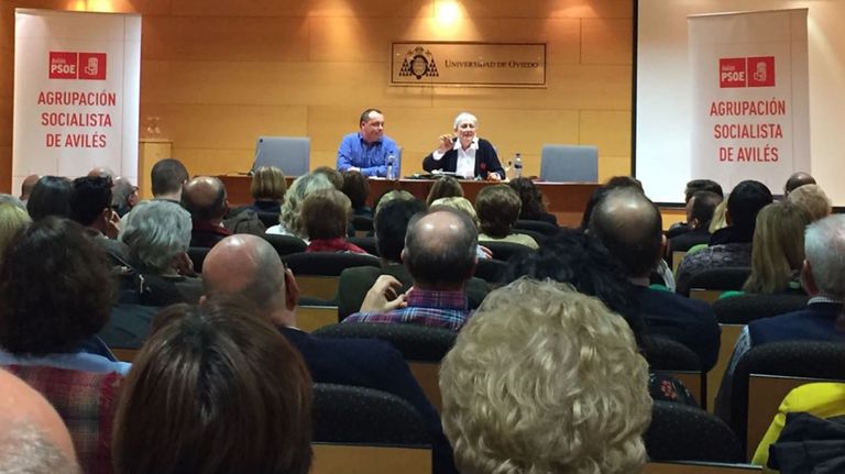 Matilde Fernández, en Avilés