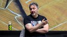 El escritor barcelons Carlos Zann, en la Semana Negra de Gijn