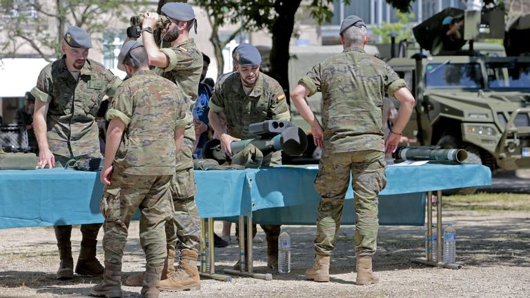 A Brilat amosa as súas capacidades na Alameda de Pontevedra