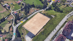 Zona donde se construir� el aparcamiento de La Luz