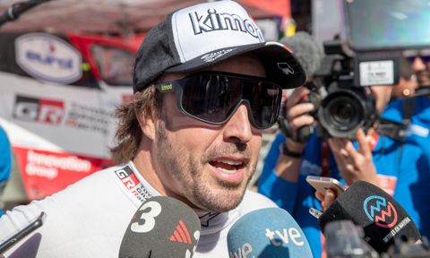 Fernando Alonso.Fernando Alonso en el Dakar.