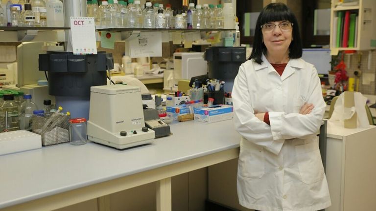 María Rosario Rodicio, catedrática de Microbiología de la Universidad de Oviedo