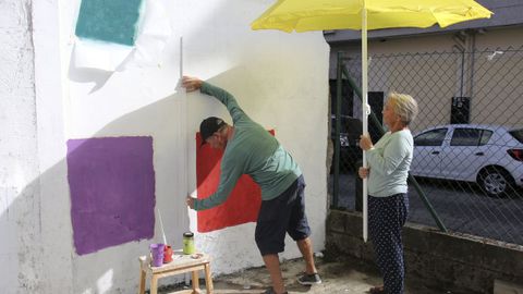 Artistas y vecinos del barrio ya están trabajando en Las Meninas de este año