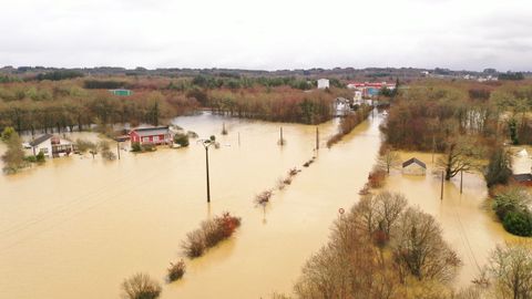 Inundación en Begonte