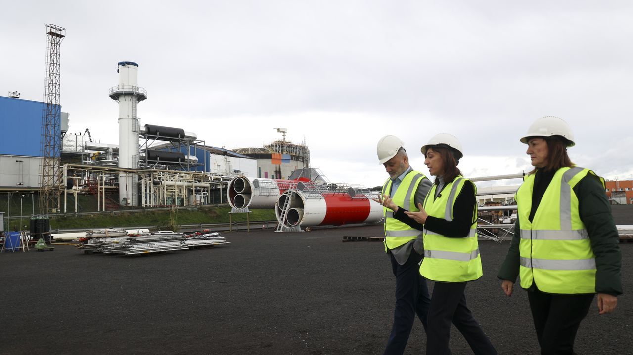 Visita de la conselleira de Medio Ambiente a Forestal del Atlntico