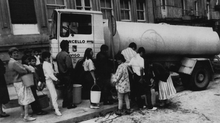 Las 50 horas en que Vigo se quedó sin agua