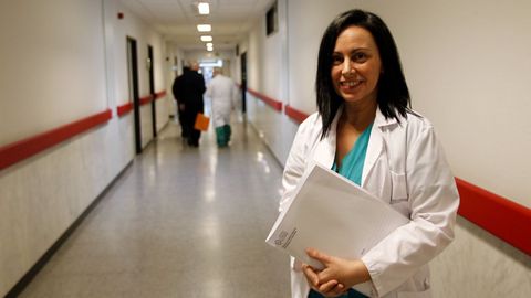 Carmen Rivero, coordinadora de trasplantes del CHUS