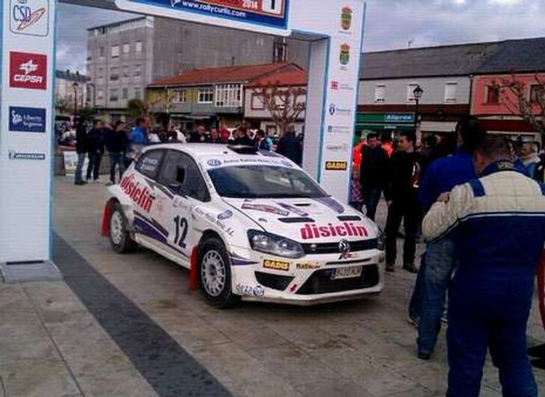 El piloto a bordo del Polo N1 al acabar la prueba.