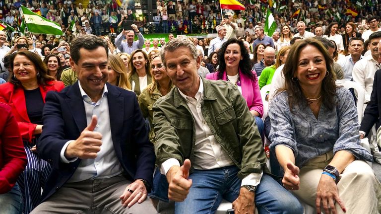 Seis encuestas sitúan a Moreno Bonilla al borde de reeditar su mayoría absoluta a seis días de las elecciones andaluzas