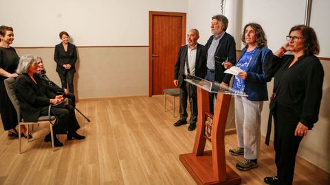 Intervención de la Asociación Galega de Artes Plásticas