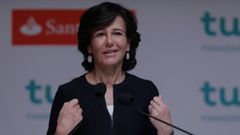 Ana Patricia Botn, presidenta del Santander