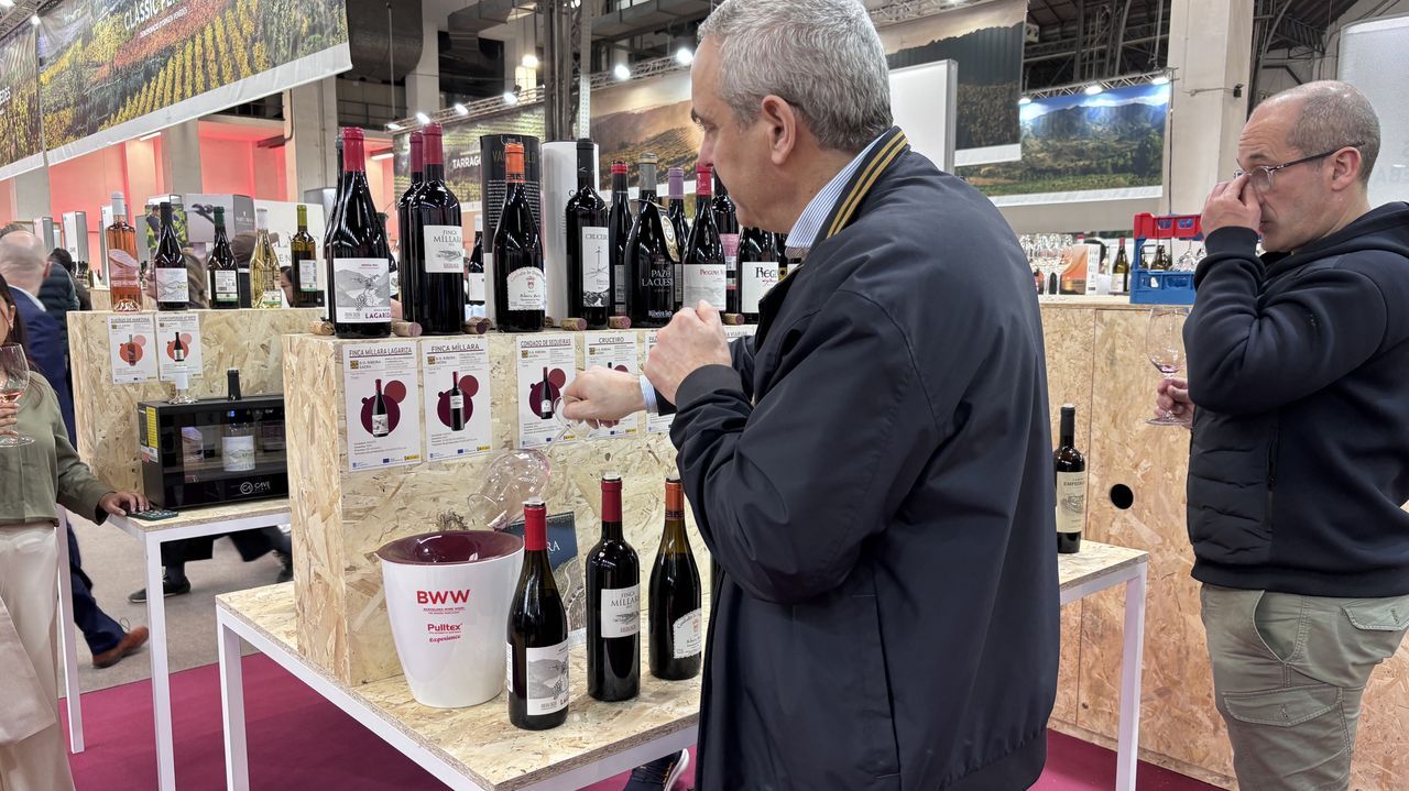 Siete d�cadas de Telev�s.La internacionalizaci�n es uno de los objetivos de los vinos gallegos, que�se promocionan en ferias como la Barcelona Wine Week