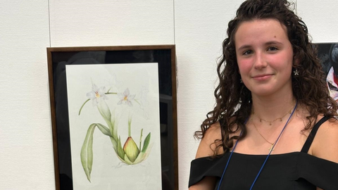La llanisca Carmen Rodríguez Villar, galardonada en el International High School Arts Festival celebrado en Tokio