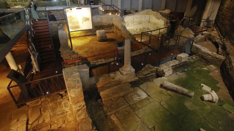 La domus del Mitreo es una de las joyas romanas que esconde Lugo
