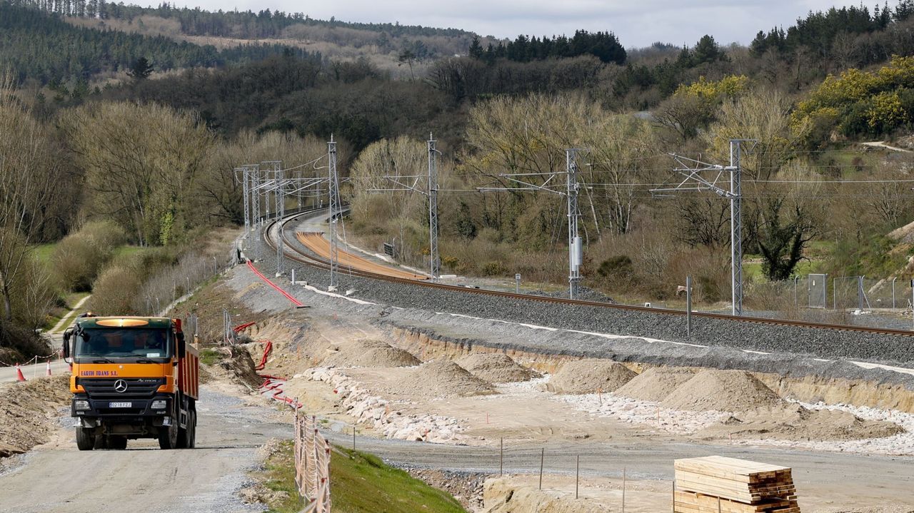 Variante de A Pobra de San Xiao en la l&iacute;nea de ferrocarril de Lugo a Monforte
