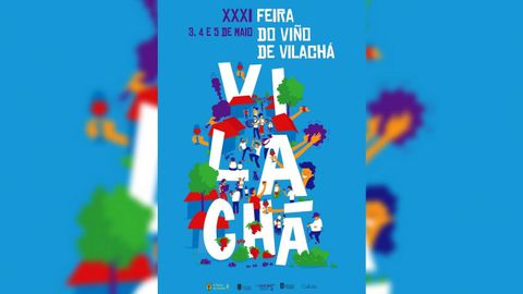 Cartel anunciador de la prxima edicin de la Feira do Vio de Vilach, que se celebrar entre el 3 y el 5 de mayo