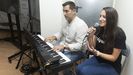 Luís Pinto e Irma Macías pusieron la nota musical