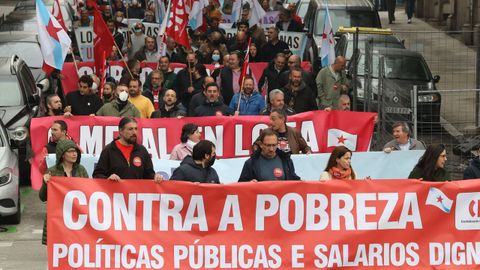 Manifestación del 1 de Mayo de la CIG en A Coruña