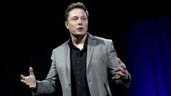 Elon Musk, en un evento en California, el pasado abril
