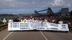 Manifestaci�n en defensa de Alcoa