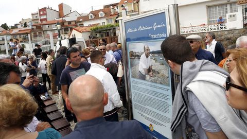 ACTO DEL HOMENAJE A PLACIDO BETANZOS EN EL QUE BAUTIZO´CON SU NOMBRE EL PASEO MARITIMO DE PALMEIRA
