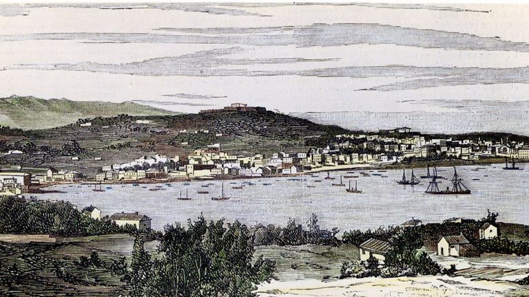 Un almirante británico veía a Vigo como el mejor puerto de Oporto