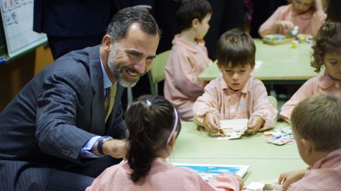 El 16 de septiembre del 2014 inauguraron el curso escolar en el colegio Ben-Cho-Sey de Pereiro de Aguiar (Ourense).