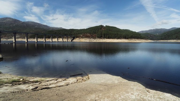 Embalse de Lindoso.