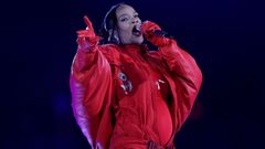 La actuacin de Rihanna en la Super Bowl, en imgenes