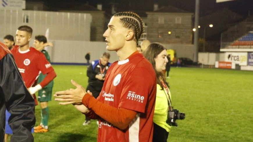 Valent�n Jaichenco, la pasada temporada, en la UD Ourense