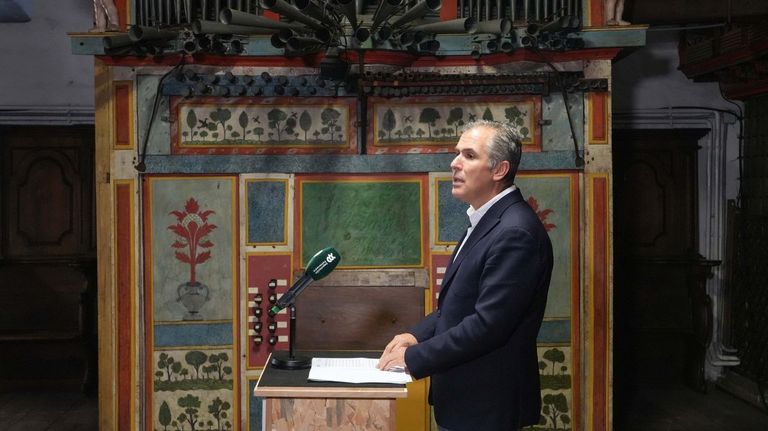 Santa Clara recupera para Pontevedra piezas históricas como un órgano del siglo XVII
