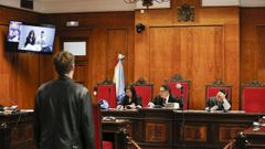 Un momento de la vista en la Audiencia Provincial de Ourense