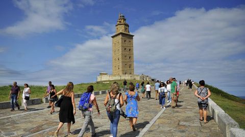 Torre de Hércules, na Corunha.