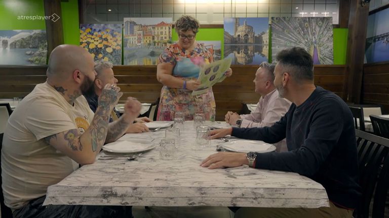 Un momento del programa «Batalla de restaurantes» en Gijón.