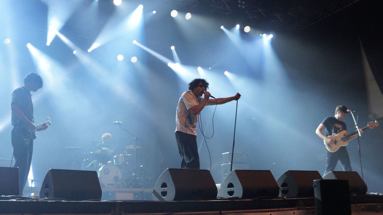 Carolina Durante enA Corua.Encuentro de imgenes con motivo de las fiestas de san Roque en Portonovo