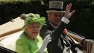Isabel II y Felipe de Edimburgo, el 20 de junio de 2017, en un acto