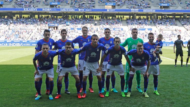 Alineacion del Real Oviedo frente al Sevilla Atletico