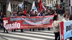 Manifestacin del 1 de Mayo en Vilagarca