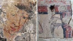 As se restauran los frescos localizados en Santo Estevo