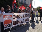 Concentraci�n de la CGT