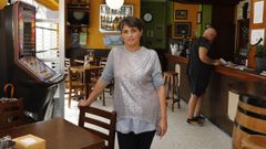 Isabel Basanta Cabeza (Xerdiz-Ourol, 1973) lleva más de dos décadas al frente del bar Ruanova, en Magazos