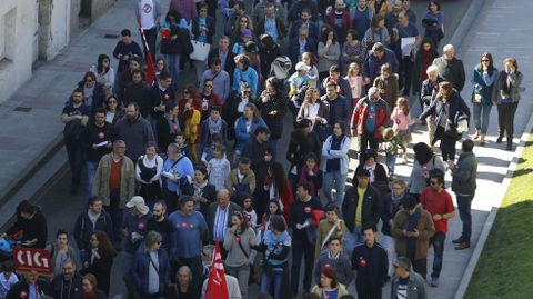 La jornada de protestas, en Lugo