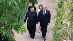 Segunda cumbre entre Kim Jong-un y Donald Trump