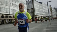 Imagen de una media maratón de A Coruña 21. 