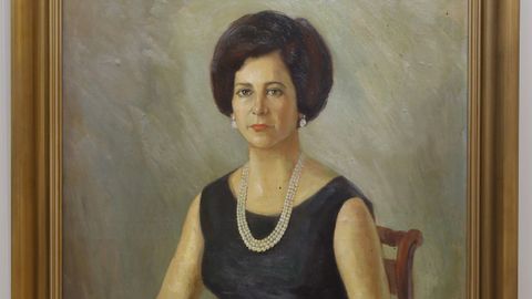 Retrato de Isidra Vzquez Molezn, de Lpez Guntn, donado al Museo Provincial